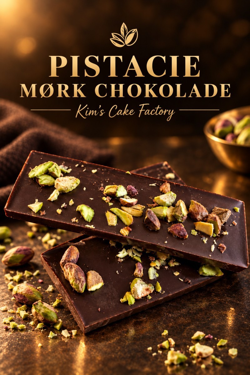 Chokolade med Pistaciekerner